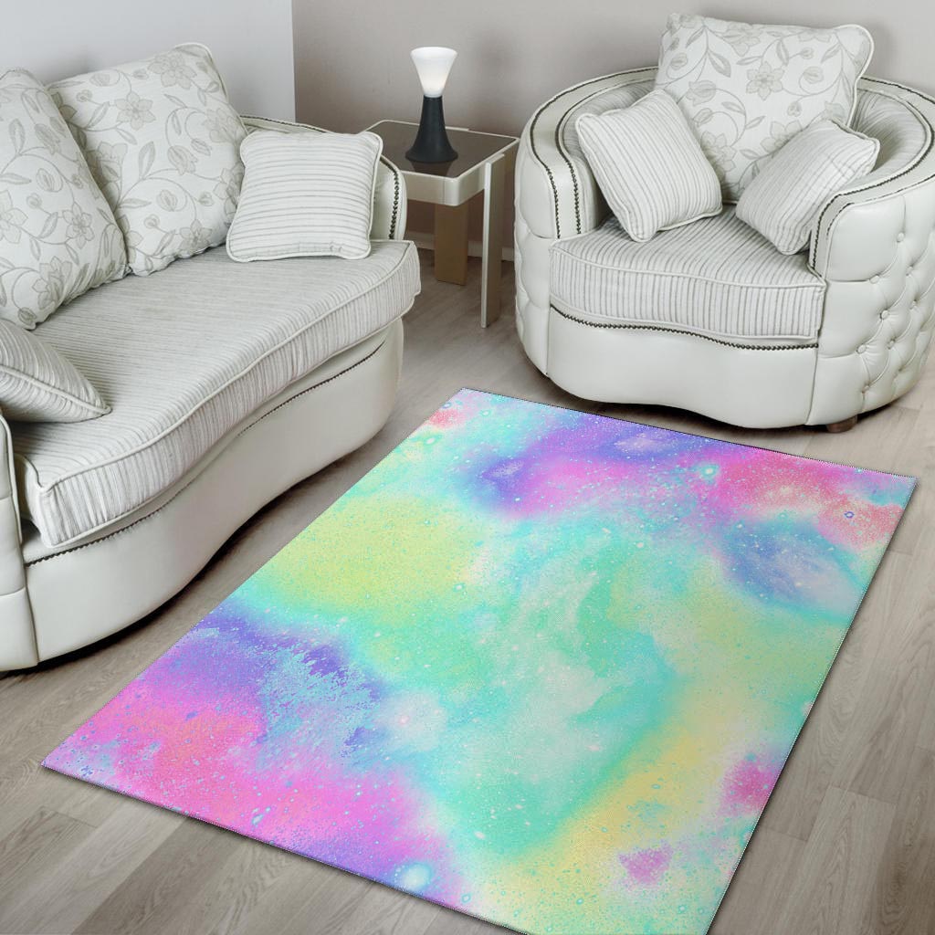 Abstract Psychedelic Holographic Floor Mat-grizzshop