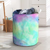 Abstract Psychedelic Holographic Laundry Basket-grizzshop