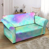 Abstract Psychedelic Holographic Loveseat Cover-grizzshop