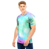 Abstract Psychedelic Holographic Men T Shirt-grizzshop