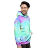 Abstract Psychedelic Holographic Men's Hoodie-grizzshop