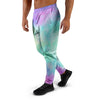 Abstract Psychedelic Holographic Men's Joggers-grizzshop