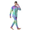 Abstract Psychedelic Holographic Men's Pajamas-grizzshop