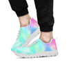 Abstract Psychedelic Holographic Men's Sneakers-grizzshop