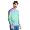 Abstract Psychedelic Holographic Men's Sweatshirt-grizzshop