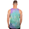 Abstract Psychedelic Holographic Men's Tank Tops-grizzshop