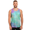 Abstract Psychedelic Holographic Men's Tank Tops-grizzshop