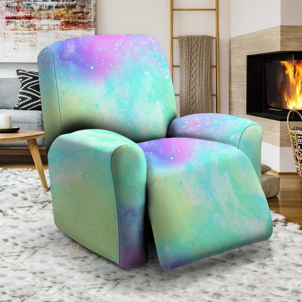 Abstract Psychedelic Holographic Recliner Cover-grizzshop