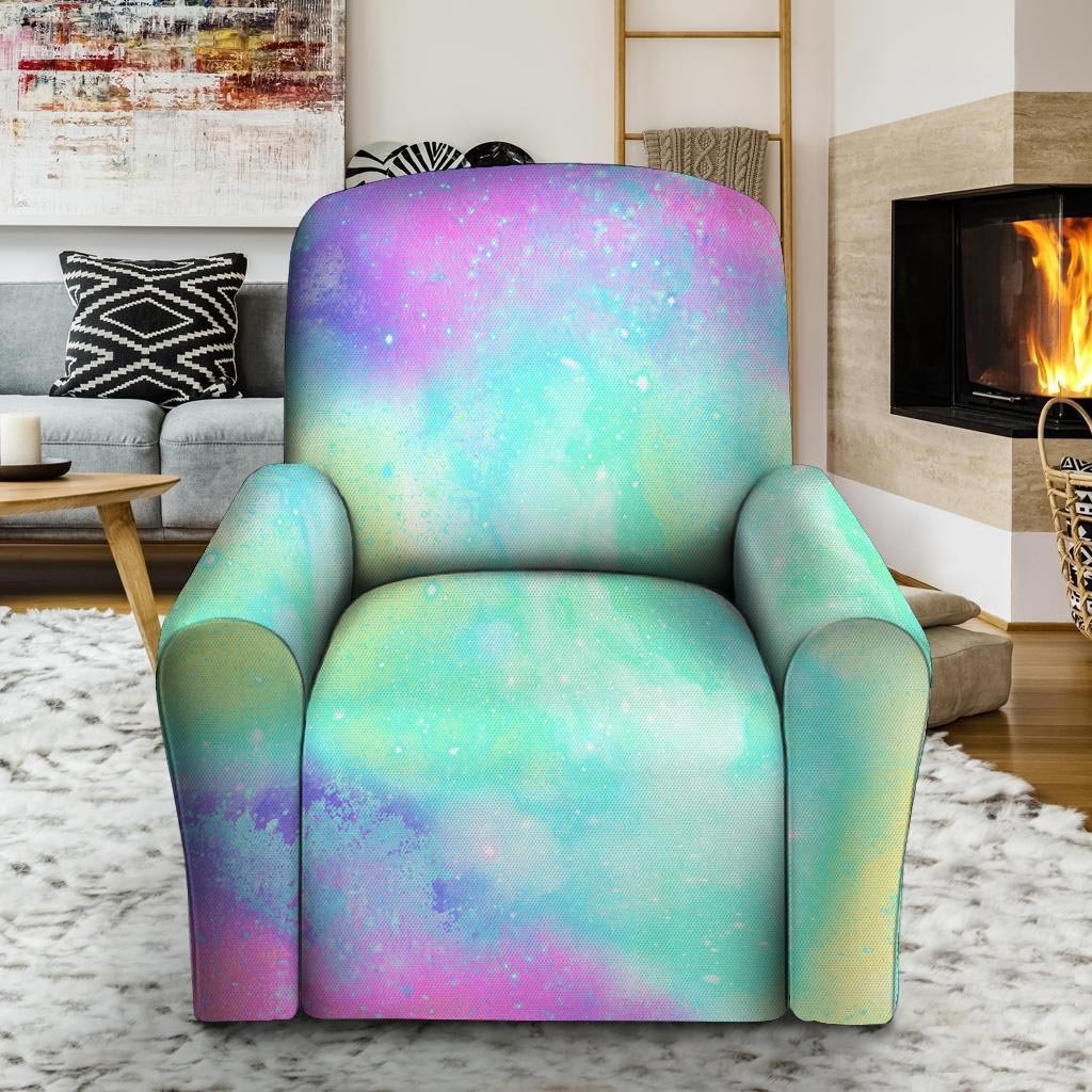 Abstract Psychedelic Holographic Recliner Cover-grizzshop