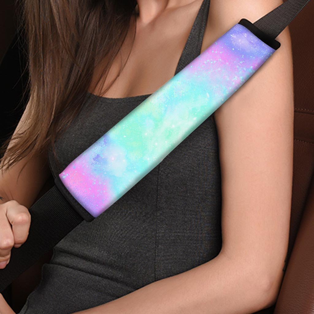 Abstract Psychedelic Holographic Seat Belt Cover-grizzshop