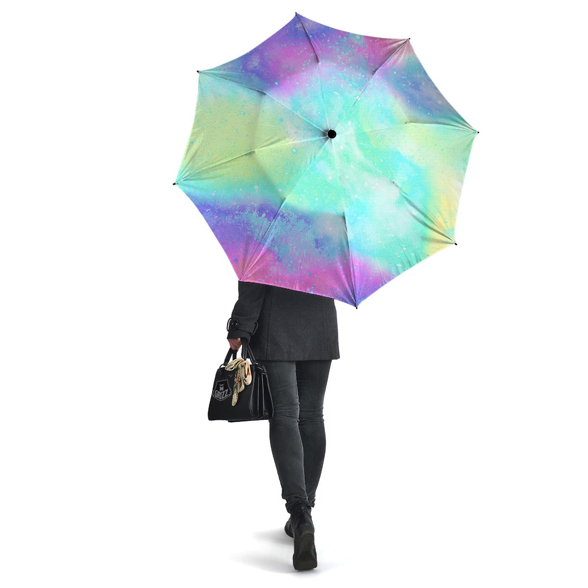 Abstract Psychedelic Holographic Umbrella-grizzshop