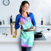 Abstract Psychedelic Holographic Women's Apron-grizzshop