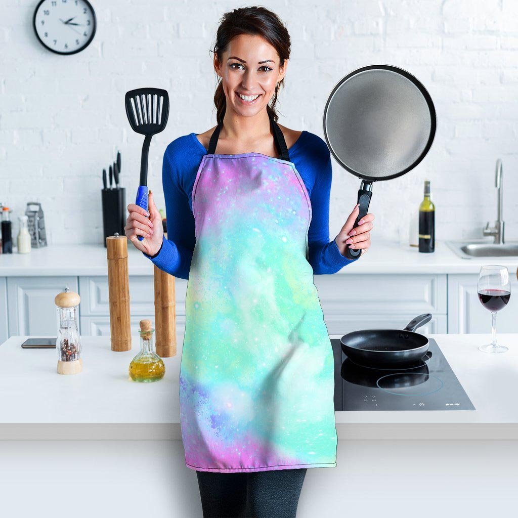 Abstract Psychedelic Holographic Women's Apron-grizzshop