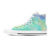 Abstract Psychedelic Holographic Women's High Top Shoes-grizzshop