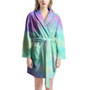 Abstract Psychedelic Holographic Women's Robe-grizzshop