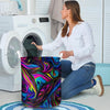 Abstract Psychedelic Laundry Basket-grizzshop