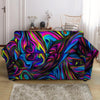 Abstract Psychedelic Loveseat Cover-grizzshop