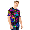 Abstract Psychedelic Men T Shirt-grizzshop