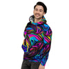 Abstract Psychedelic Men's Hoodie-grizzshop