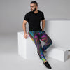 Abstract Psychedelic Men's Joggers-grizzshop