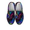 Abstract Psychedelic Men's Slip On Sneakers-grizzshop