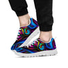 Abstract Psychedelic Men's Sneakers-grizzshop