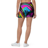 Abstract Psychedelic Mini Skirt-grizzshop