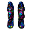 Abstract Psychedelic Muay Thai Shin Guard-grizzshop