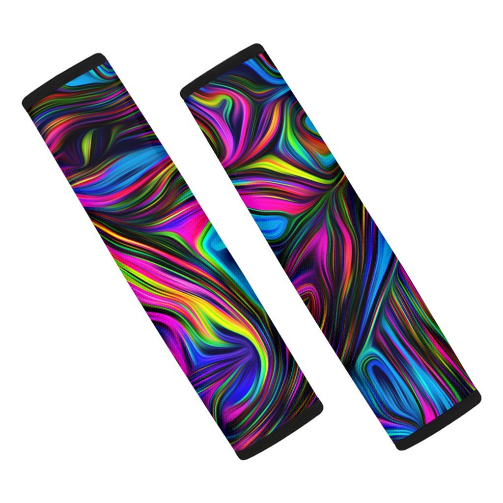 Abstract Psychedelic Seat Belt Cover-grizzshop