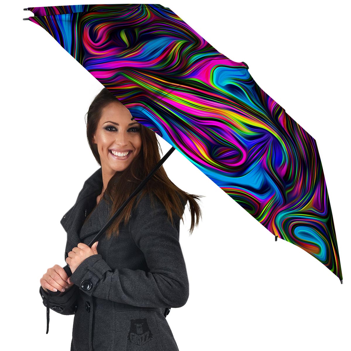 Abstract Psychedelic Umbrella-grizzshop