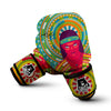 Abstract Psychedelic Women Print Boxing Gloves-grizzshop