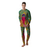 Abstract Psychedelic Women Print Men's Pajamas-grizzshop