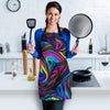 Abstract Psychedelic Women's Apron-grizzshop