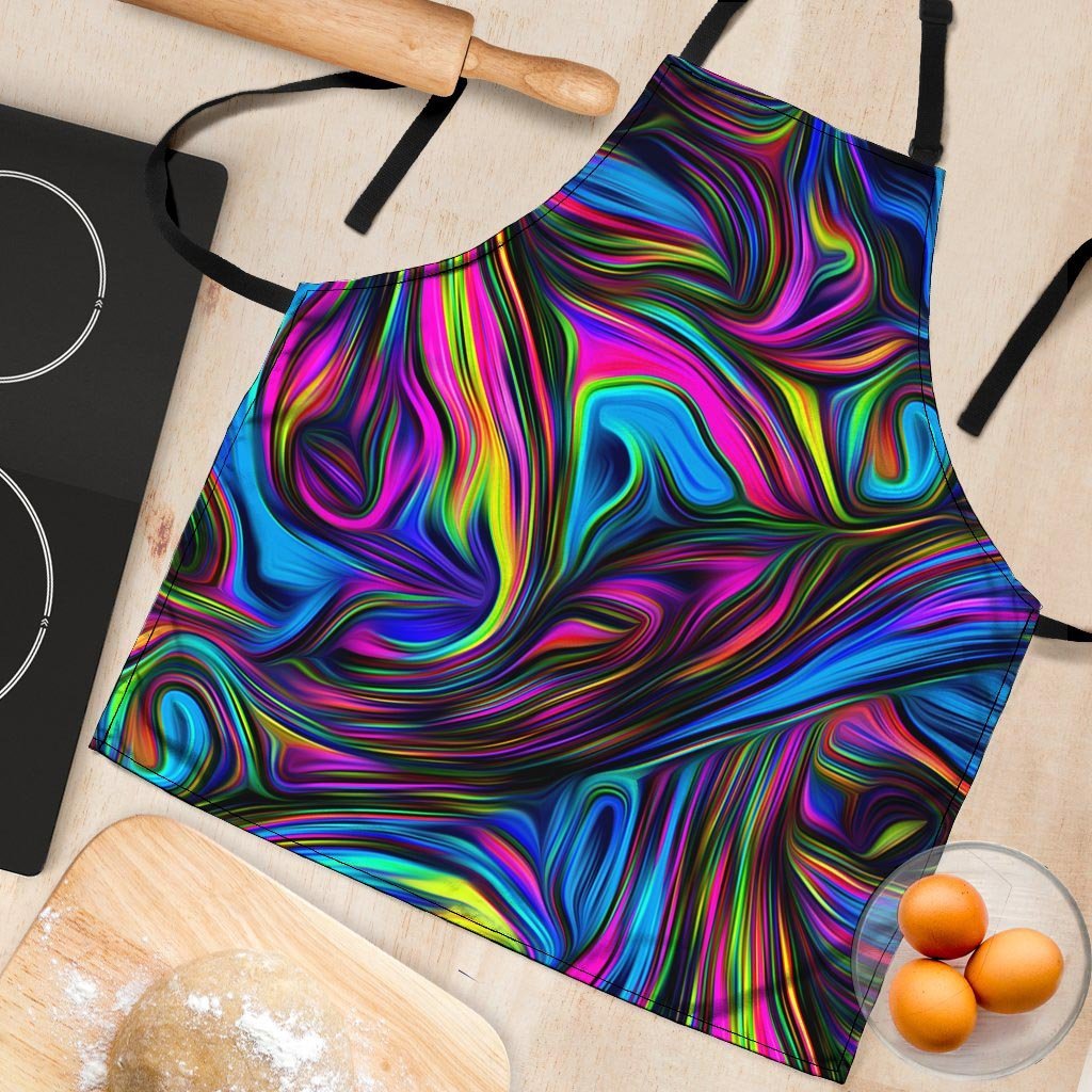 Abstract Psychedelic Women's Apron-grizzshop