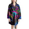 Abstract Psychedelic Women's Robe-grizzshop