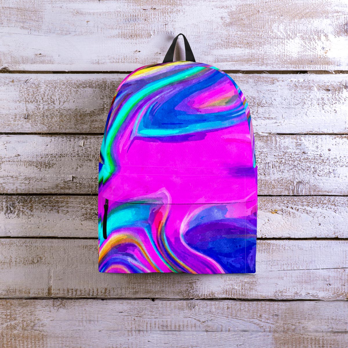 Abstract Purple Backpack-grizzshop