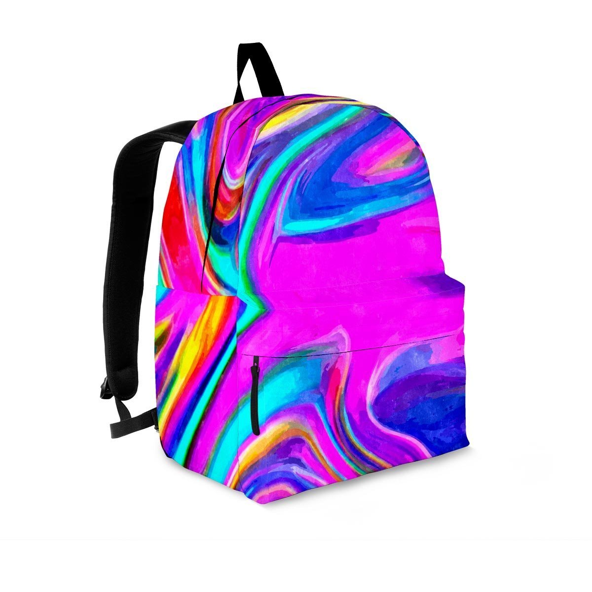 Abstract Purple Backpack-grizzshop