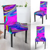 Abstract Purple Chair Cover-grizzshop