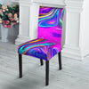 Abstract Purple Chair Cover-grizzshop