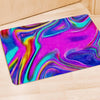 Abstract Purple Door Mat-grizzshop