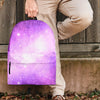 Abstract Purple Galaxy Space Backpack-grizzshop