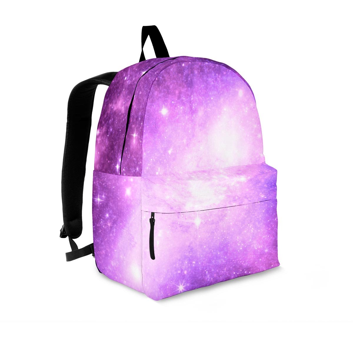 Abstract Purple Galaxy Space Backpack-grizzshop