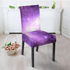 Abstract Purple Galaxy Space Chair Cover-grizzshop