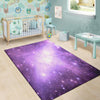 Abstract Purple Galaxy Space Floor Mat-grizzshop