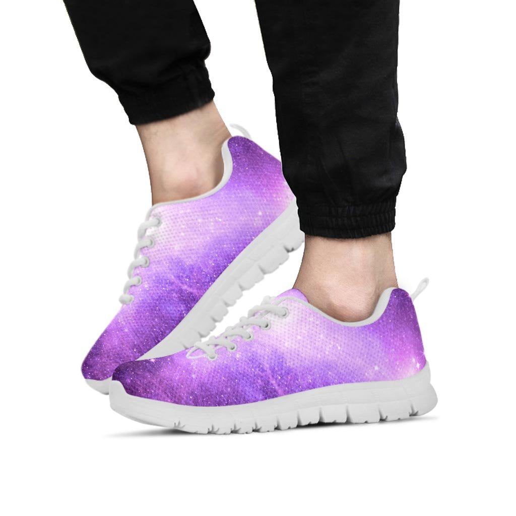 Abstract Purple Galaxy Space Men's Sneakers-grizzshop