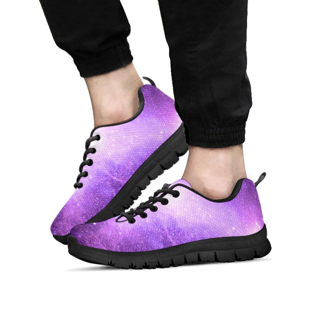 Abstract Purple Galaxy Space Men's Sneakers-grizzshop