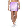 Abstract Purple Galaxy Space Mini Skirt-grizzshop