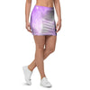 Abstract Purple Galaxy Space Mini Skirt-grizzshop