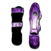 Abstract Purple Galaxy Space Muay Thai Shin Guard-grizzshop