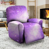 Abstract Purple Galaxy Space Recliner Cover-grizzshop